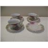 Image 1 : 2104 - Victorian cups (3) and 4 saucers unmarked