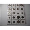 Image 1 : 5037 - Lot 10. 20 Diff. Foreign Coins, some silver, early to Mid 1800's & 1900's including Iraq set 