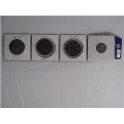 5063 - Lot 36. Gr. Br. 1891 Silv. 6  Pence, 1895, 1900 Pennies E.F. & Irish 1/2 P. 1766.Pennies E.F.