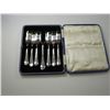 Image 1 : 2149 - 6 cake forks and server in original box sivler plateplate