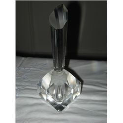 4088 - choice of (3) clear perfume bottles