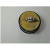 Image 1 : 4097 - 18 KT White Gold 3 - 10 PT Diamonds Set In Top and 10 - 1 PT Diamonds Set Around Outside - $2