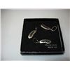 Image 1 : 4109 - Sterling earring and matching pendant in original boxbox