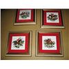 Image 1 : 5096 - Framed hunting tiles (4)