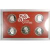Image 2 : 1999 silver quarter proof set no pkging  est $100-$110