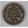 Image 2 : 1889 SEATED DIME VF