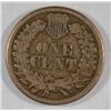 Image 2 : 1861 INDIAN ONE CENT VG