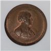 Image 2 : 1876 Washington Liberty Bell token  NGC63BN  est $90-$100