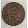 Image 2 : 1848  large penny  VF/XF UNATTRIBUTED est  = $40-$45