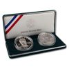 Image 1 : 1998 BLACK REVOLUTIONARY PATRIOTS PROOF AND UNC  COMMEM. SILVER DOLLARS