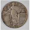 Image 1 : 1927*D STANDING LIBERTY QUARTER FINE ORIGINAL