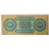 Image 2 : 1872 REVENUE BOND SCRIP  $20 STATE of SOUTH CAROLINA CU  est $100-$110
