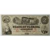 Image 1 : 1864  $2 STATE of FLORIDA TALLAHASSEE   VF/XF RARE est $300-$325