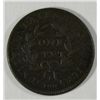 Image 2 : 1798  large penny STRONG VF  dark choc. color with some corrosion UNATTRIBUTED