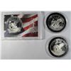 Image 2 : SILVER PROOF IKE DOLLARS 1-1971-S, 2-1974-S