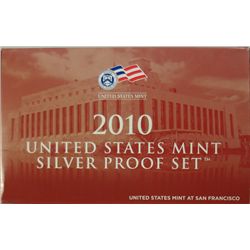 2010 UNITED STATES 14 PIECE SILVER PROOF SET IN NICE ORIGINAL MINT PACKAGING