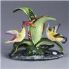 Image 1 : Pair of STANGL Hummingbirds (#3599). Marked. 10 1/2" Est.  200 - 300