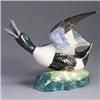 Image 1 : STANGL Shoveler Duck (#3455). Marked. 12" Est.  1,000 - 2,000