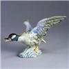 Image 1 : STANGL blue and gray Flying Duck (#3443). Marked. 9" Est.  200 - 300