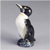 Image 1 : STANGL penguin (#3274). Marked. 6" Est.  350 - 500