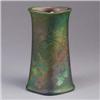 Image 1 : WELLER Sicard pillow vase decorated with chrysanthemums and cockscomb. Some minor abrasions. Signed
