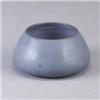 Image 1 : MARBLEHEAD squat cabinet vase covered in a gray blue matte glaze. Impressed ship mark. 2" Est.  200