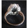 Image 2 : 14kt White Gold Ladies Sapphire & Diamond Ring
