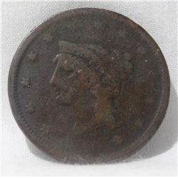 1840 Braided Hair Large Cent