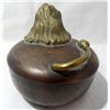 Image 5 : Vintage Round Lion Jewelry Box