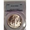 Image 1 : 1945 PCGS MS-66 WALKING LIBERTY SILVER HALF DOLLAR