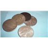 Image 2 : 5 MIXED DATES 90%  SILVER PEACE DOLLARS