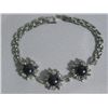 Image 1 : SUNNY BLACK PEARL AND CZ BRACELET;AUTHENTIC PHILIPPINE