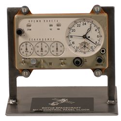 Soyuz Main Control Panel Clock