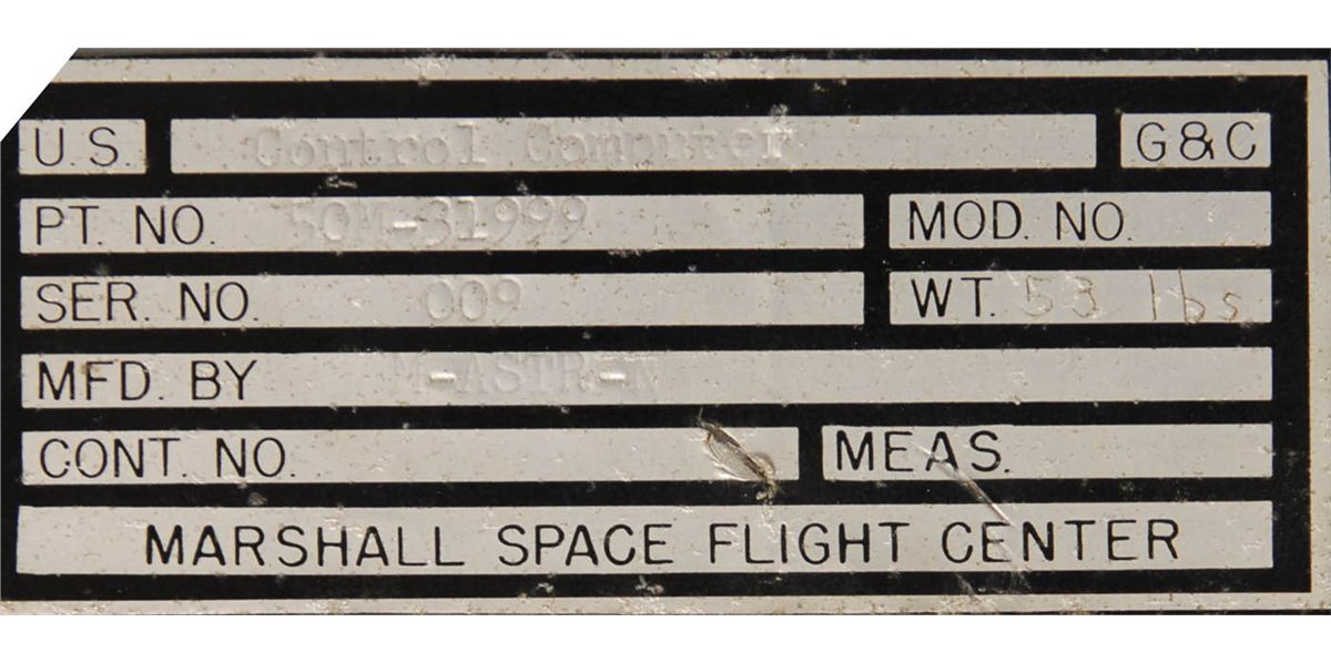 Apollo Saturn I Analog Flight Control Computer