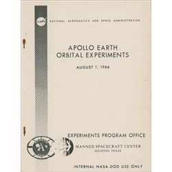 Apollo Earth Orbital Experiments