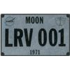 Image 1 : Apollo 15 License Plate