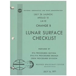 Lunar Surface Checklist Manual