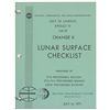 Image 1 : Lunar Surface Checklist Manual