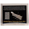 Image 1 : Hubble Space Telescope MLI Blanket Acrylic Display