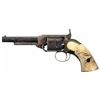 Image 1 : Outstanding Engraved James Warner Pocket Revolver with Relief Carved Ivory Grips