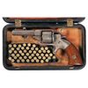 Image 1 : Gutta Percha Cased Early Production Allen & Wheelock 22 Sidehammer Rimfire Revolver
