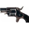Image 2 : Rare Forehand & Wadsworth Side Hammer 22 Caliber Revolver with Gutta Percha Case
