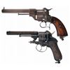 Image 1 : Collector's Lot of Two French Pinfire Revolvers