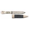 Image 1 : Attractive Silver Hilted Will & Finck San Fransico Marked Knife with Sheath