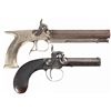 Image 1 : Collector's Lot of Two English Percussion Pistols
