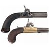 Image 1 : Collector's Lot of Two Screw Barrel Percussion Pistols