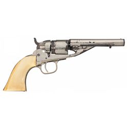 Colt Model 1862 Conversion Pocket Revolver with Ivory Grip