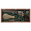 Image 1 : Colt Model 1851 Navy Percussion Revolver with Case and Accessories