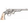Image 1 : Merwin Hulbert Army Model Single Action Revolver with Ivory Grips