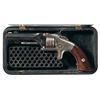 Image 1 : Spectacular Smith & Wesson Model Number One 1st Issue 5th Type Revolver with Gutta Percha Case